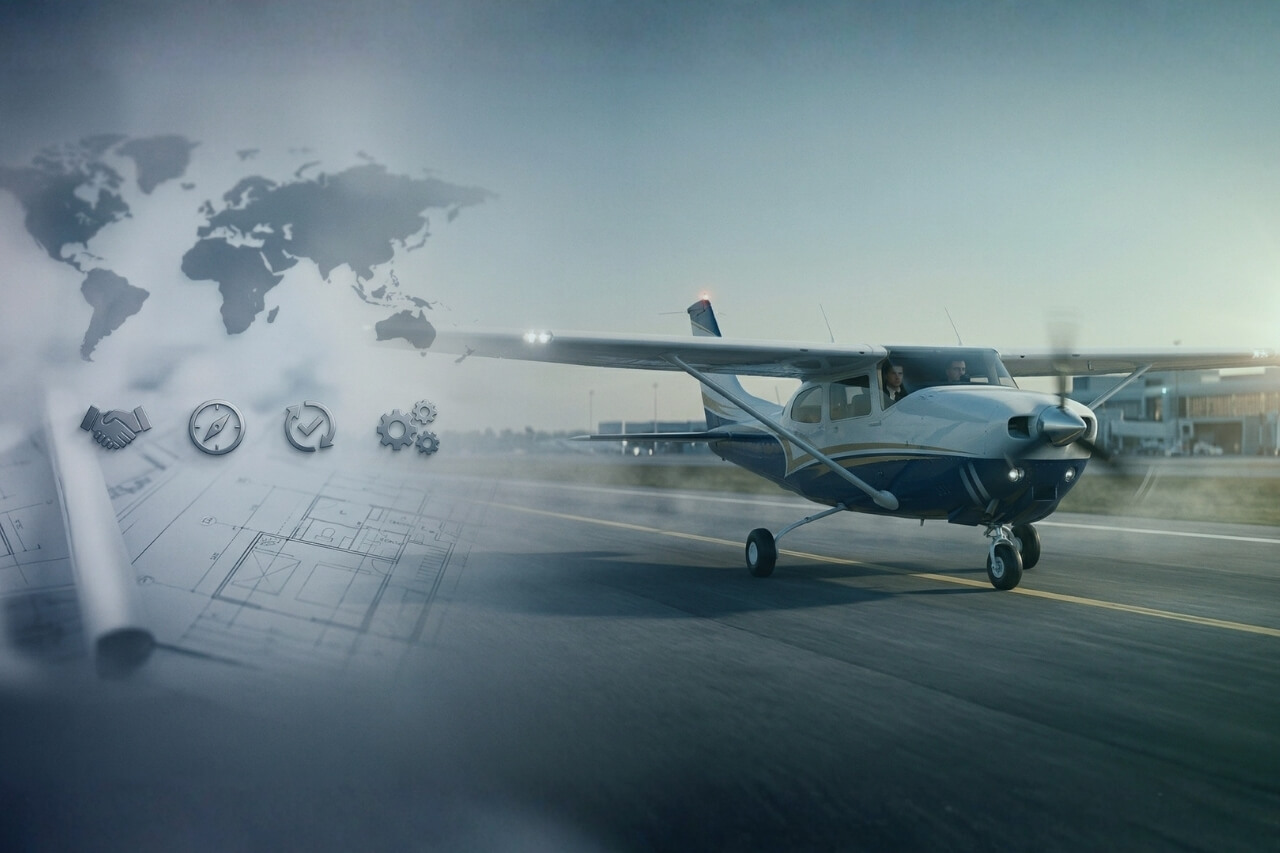 Assessoria para aquisição e importação de aeronaves
